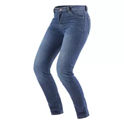 Blugi moto damă Furygan Kate X Kevlar denim/albastru