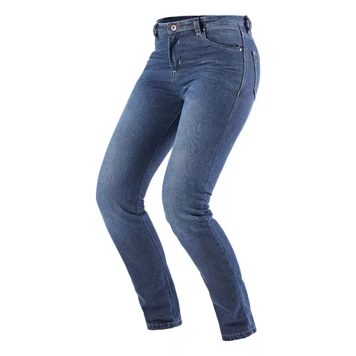 Blugi moto damă Furygan Kate X Kevlar denim/albastru