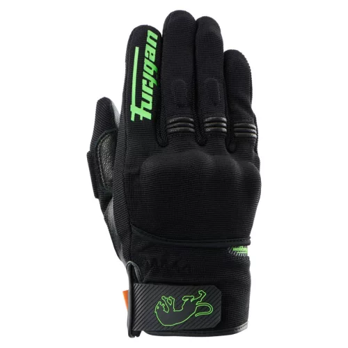 Mănuși moto Furygan JET D3O Evo negru/verde