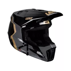 Cască cross copii Leatt Moto 3.5 Jr V25 negru, cu ochelari