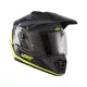 Cască adventure Leatt ADV 7.5 galben fluo, cu ochelari