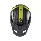 Cască adventure Leatt ADV 7.5 galben fluo, cu ochelari