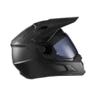 Cască adventure Leatt ADV 7.5 negru, cu ochelari