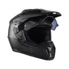 Cască adventure Leatt ADV 7.5 negru, cu ochelari