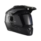 Cască adventure Leatt ADV 7.5 negru, cu ochelari