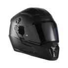 Cască adventure Leatt ADV 7.5 negru, cu ochelari