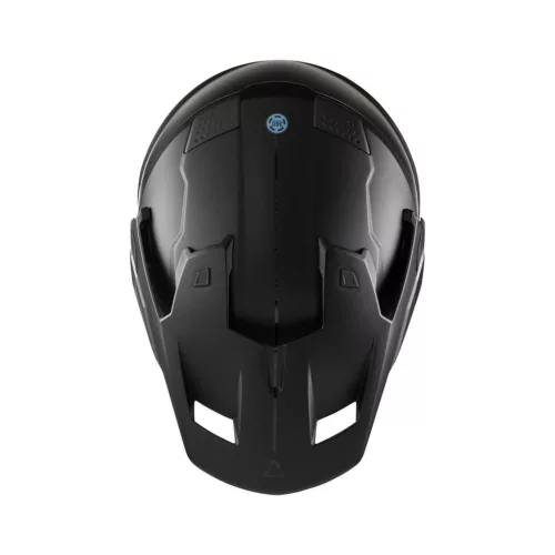 Cască adventure Leatt ADV 7.5 negru, cu ochelari