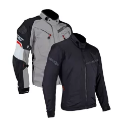 Geacă moto Leatt ADV DriTour 7.5 gri fier