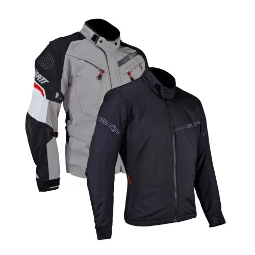 Geacă moto Leatt ADV DriTour 7.5 gri fier