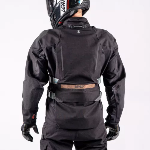 Geacă moto Leatt ADV DriTour 5.5 Stealth negru/gri