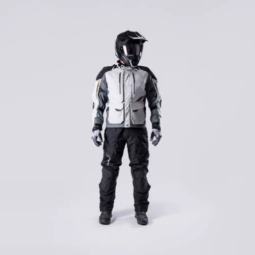Geacă moto Leatt ADV DriTour 5.5 gri oțel