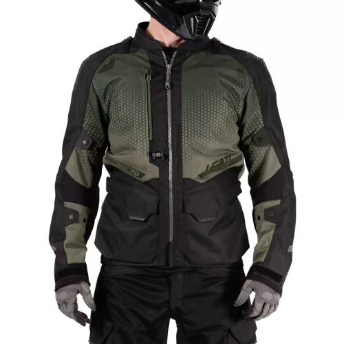 Geacă moto Leatt ADV FlowTour 5.5 verde pădure