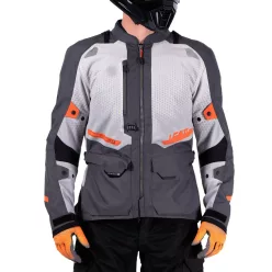 Geacă moto Leatt ADV FlowTour 5.5 gri fier