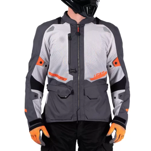 Geacă moto Leatt ADV FlowTour 5.5 gri fier