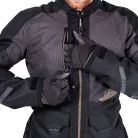 Geacă moto Leatt ADV FlowTour 5.5 Stealth negru/gri