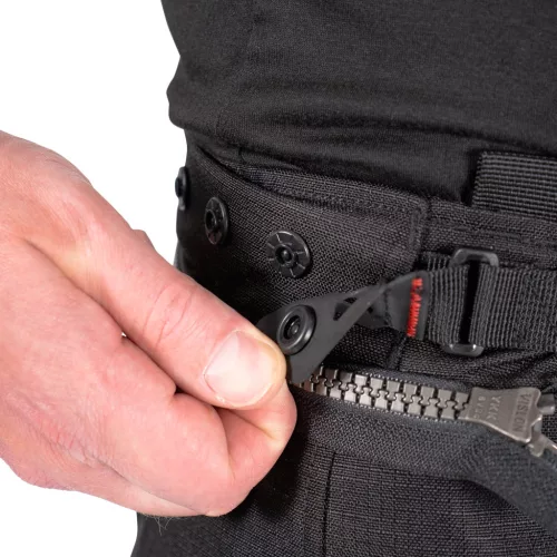 Pantaloni moto Leatt ADV FlowTour 5.5 Stealth negru/gri