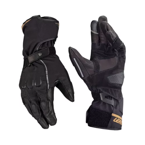 Mănuși moto Leatt ADV SubZero 7.5 Stealth negru/gri