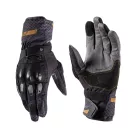Mănuși moto Leatt ADV SubZero 5.5 Stealth negru/gri