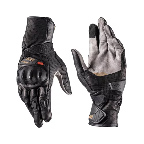 Mănuși moto Leatt ADV X-Flow 8.5 Stealth negru/gri