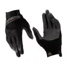 Mănuși moto Leatt ADV X-Flow 5.5 Short Stealth negru/gri