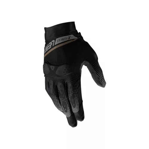 Mănuși moto Leatt ADV X-Flow 5.5 Short Stealth negru/gri