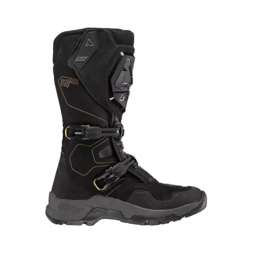 Cizme moto Leatt ADV HydraDri 7.5 Stealth negru/gri