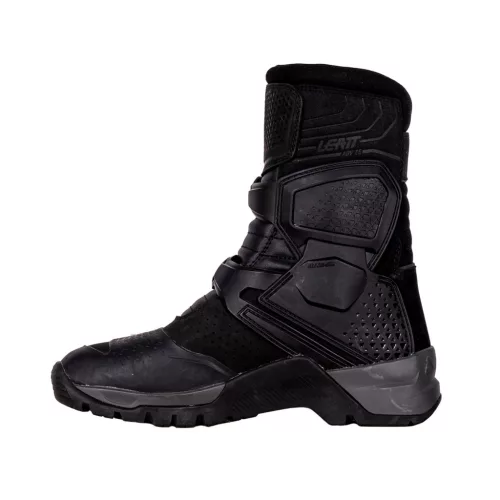 Cizme moto Leatt ADV HydraDri 7.5 Short Stealth negru/gri