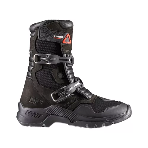 Cizme moto Leatt ADV X-Flow 7.5 Short negru