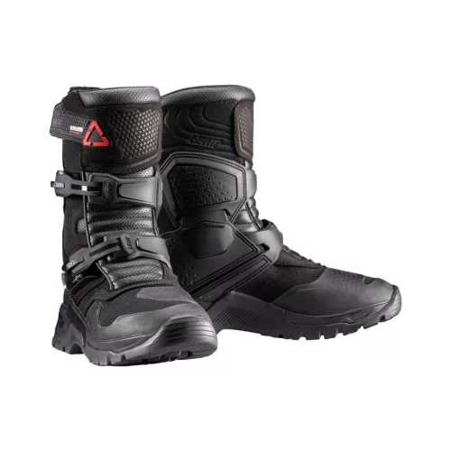 Cizme moto Leatt ADV X-Flow 7.5 Short negru