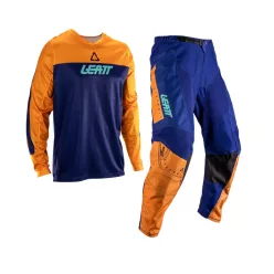 Kit bluză+pantaloni Leatt Moto 3.5 / V26 portocaliu