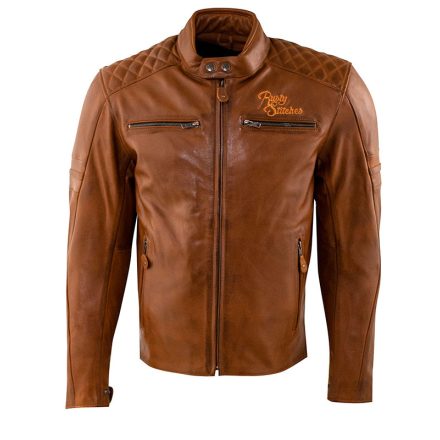 Geaca Rusty Stitches JARI Cognac/Brown