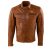 Geaca Rusty Stitches JARI Cognac/Brown