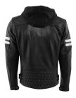 Geaca Rusty Stitches Jari Hooded V2 Black/White