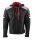 Geaca Rusty Stitches Jari Hooded V2 Black/Light Grey/Red