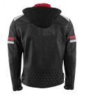 Geaca Rusty Stitches Jari Hooded V2 Black/Light Grey/Red