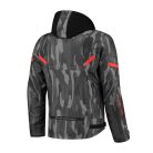 Geaca Rusty Stitches Dylan Black/Camo Red