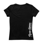 Tricou Rusty Stitches Polly Lady Black