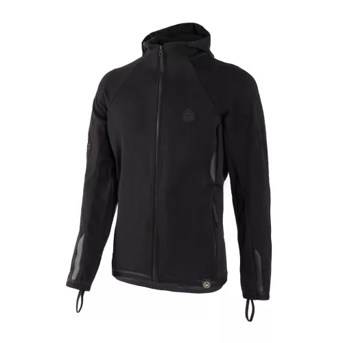 Hanorac cu protecții Knox Shield negru