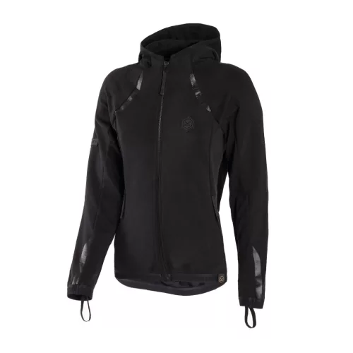 Hanorac cu protecții damă Knox Shield negru