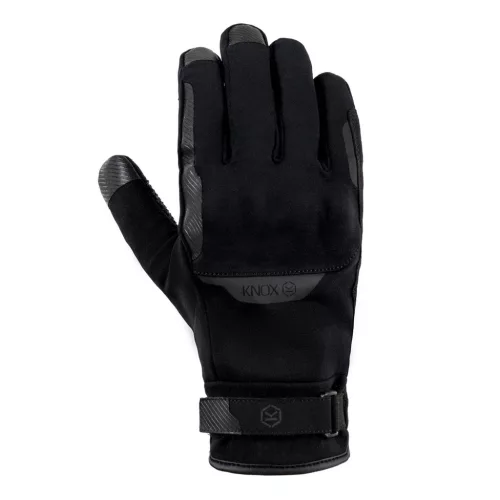 Mănuși moto Knox Action Pro Waterproof negru