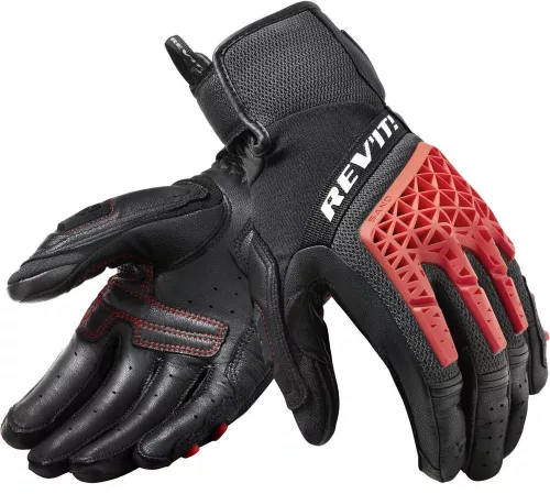 Manusi Moto Revit Sand 4 negru/rosu