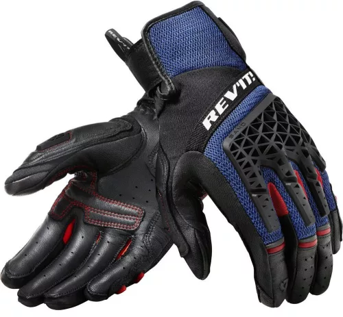 Manusi Moto Revit Sand 4 negru/albastru