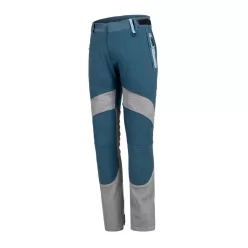 Pantaloni moto damă Knox Urbane Pro Move petrol/albastru