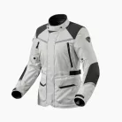 Geaca Moto Revit Voltiac 3 H2O Ladies argintiu/negru