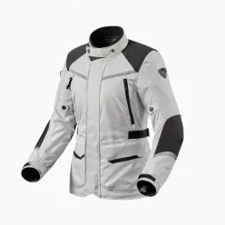Geaca Moto Revit Voltiac 3 H2O Ladies argintiu/negru
