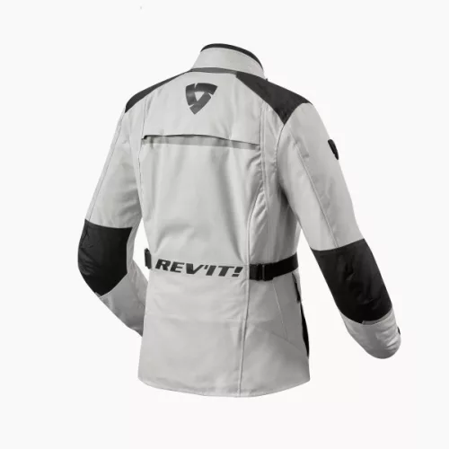 Geaca Moto Revit Voltiac 3 H2O Ladies argintiu/negru