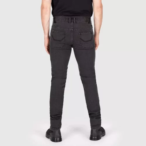 Blugi moto Knox Colton Slim gri închis