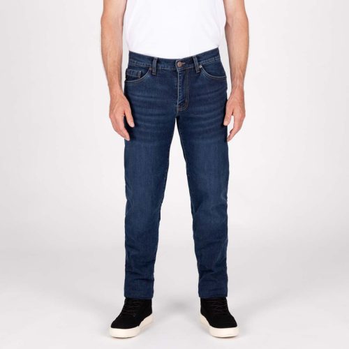 Blugi Knox Men's Kirkstone Straight SHORT - Stone Wash Indigo