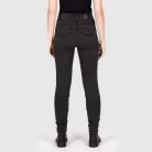 Blugi moto damă Knox Colton Skinny negru