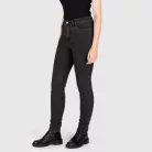 Blugi moto damă Knox Colton Skinny negru